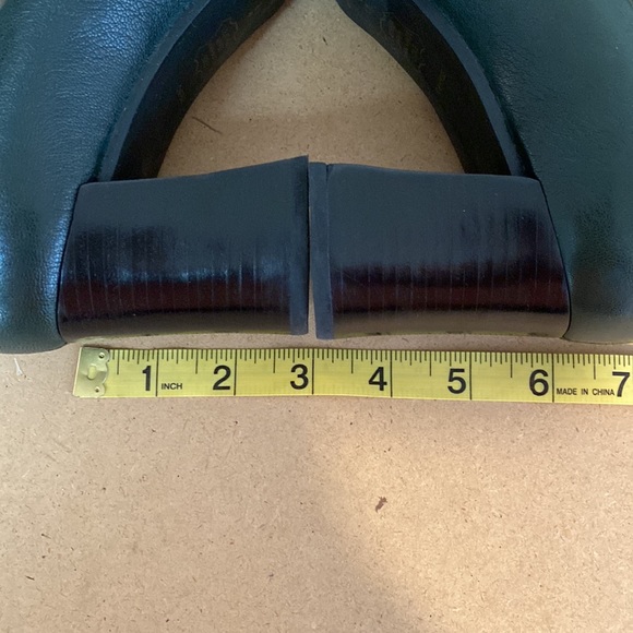 Jacqueline Ferrar Carrie Heels. Leather Made in Brazil. Size 8 - Picture 7 of 9